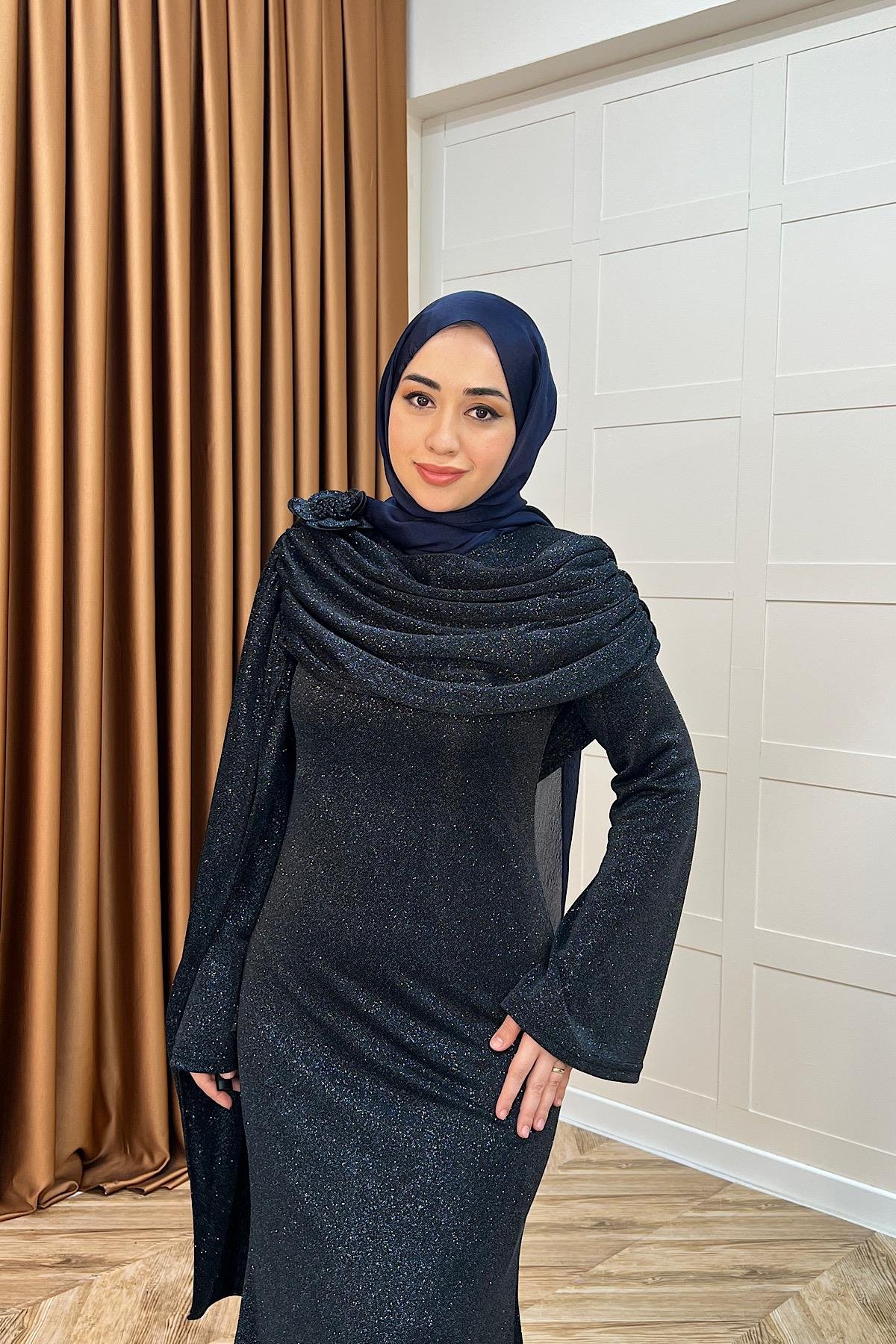 Elara Balık Abiye Lacivert