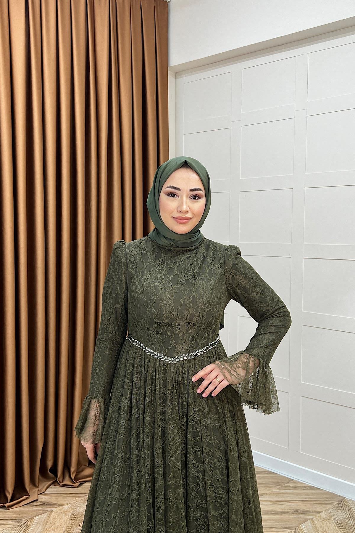 Elena Dantel Abiye Haki