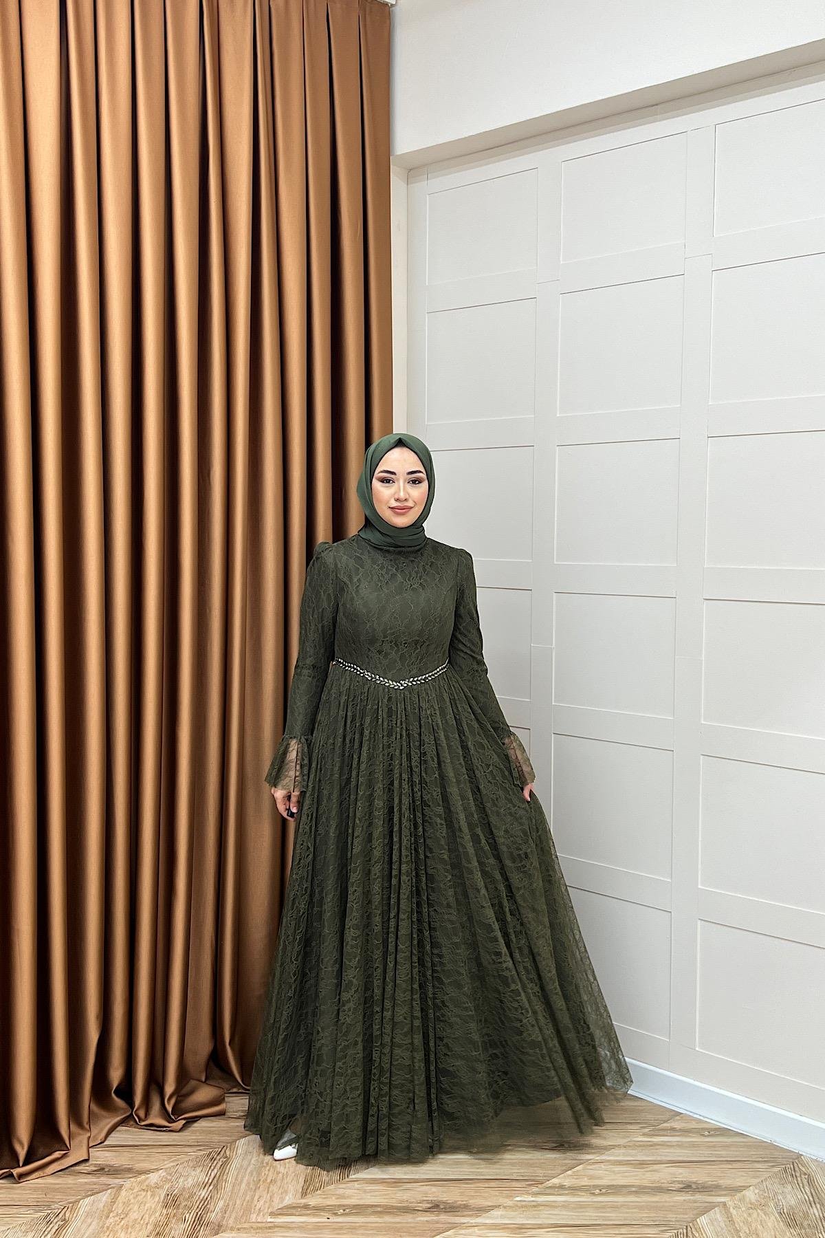 Elena Dantel Abiye Haki