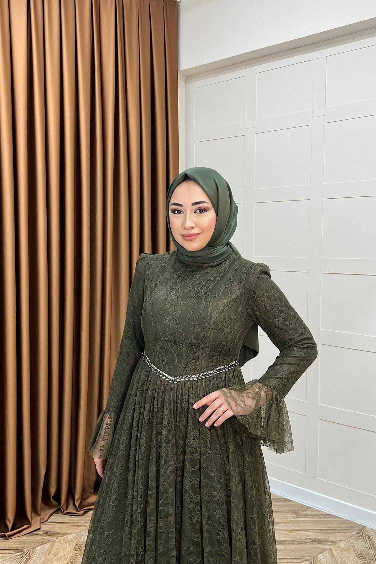 Elena Dantel Abiye Haki