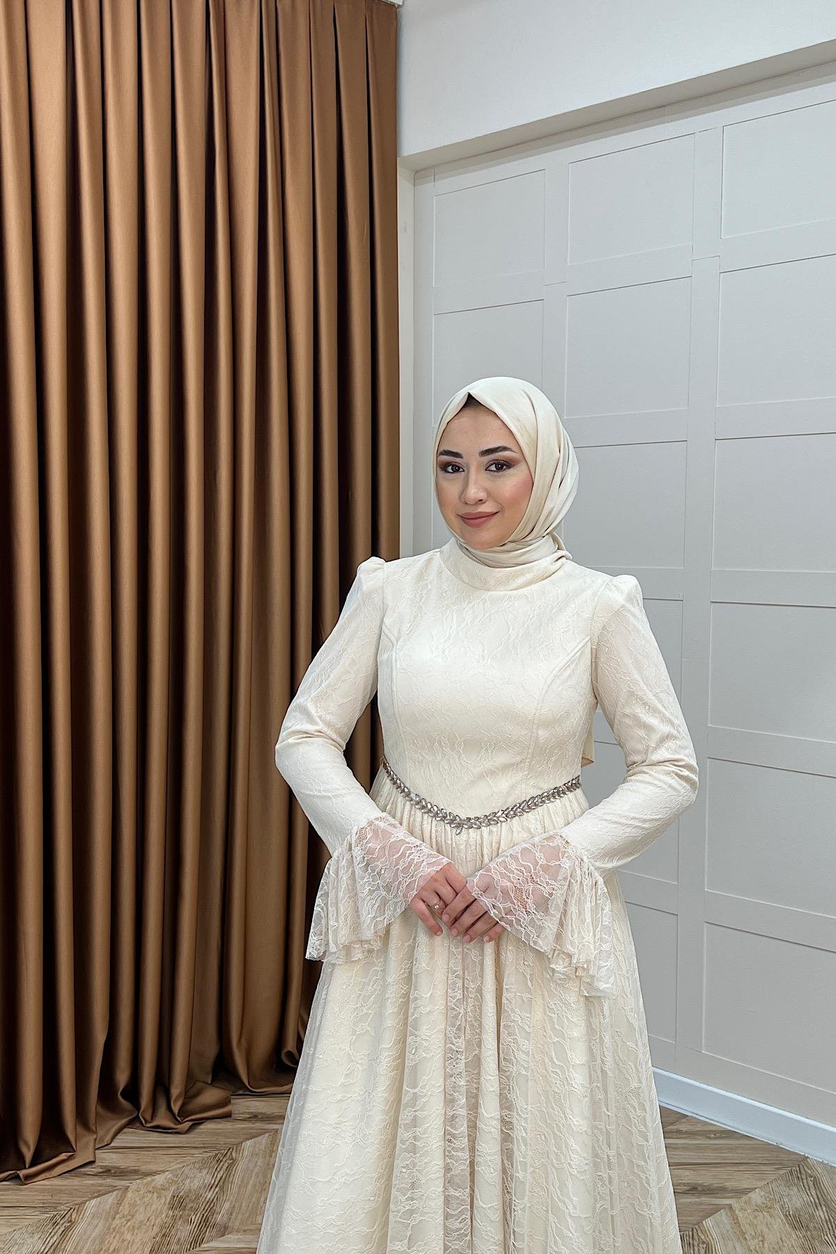 Elena Dantel Abiye Krem