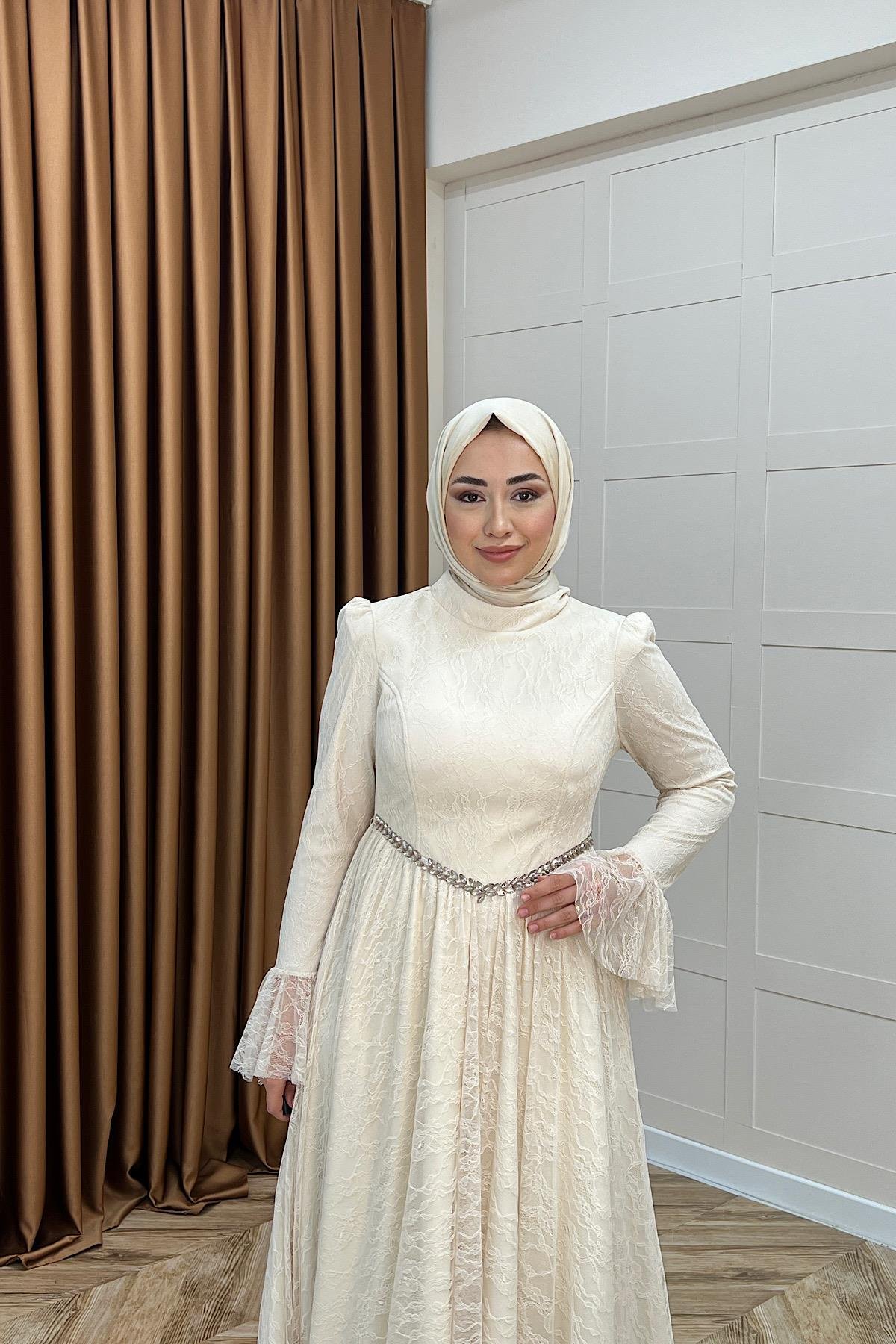 Elena Dantel Abiye Krem