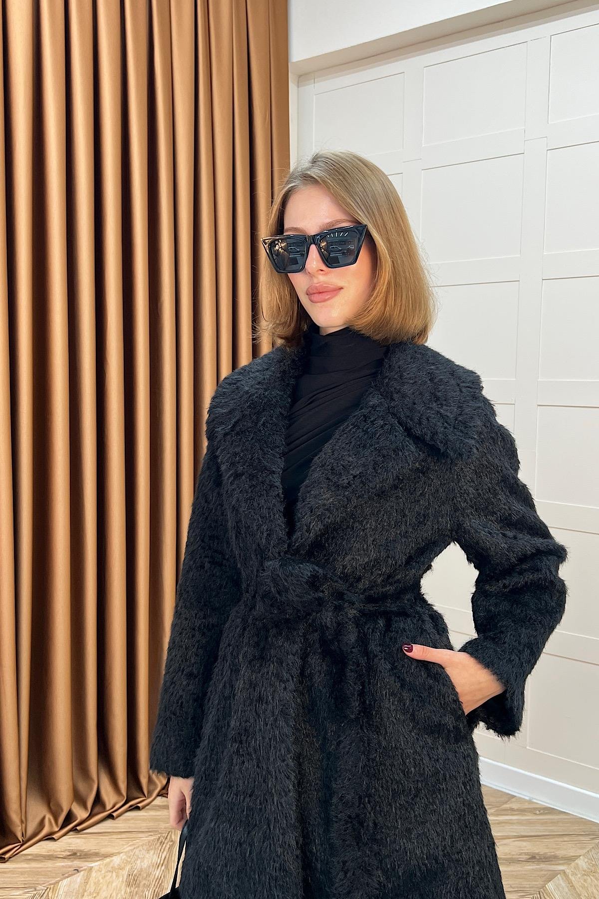 Grok Peluş Kaban Siyah