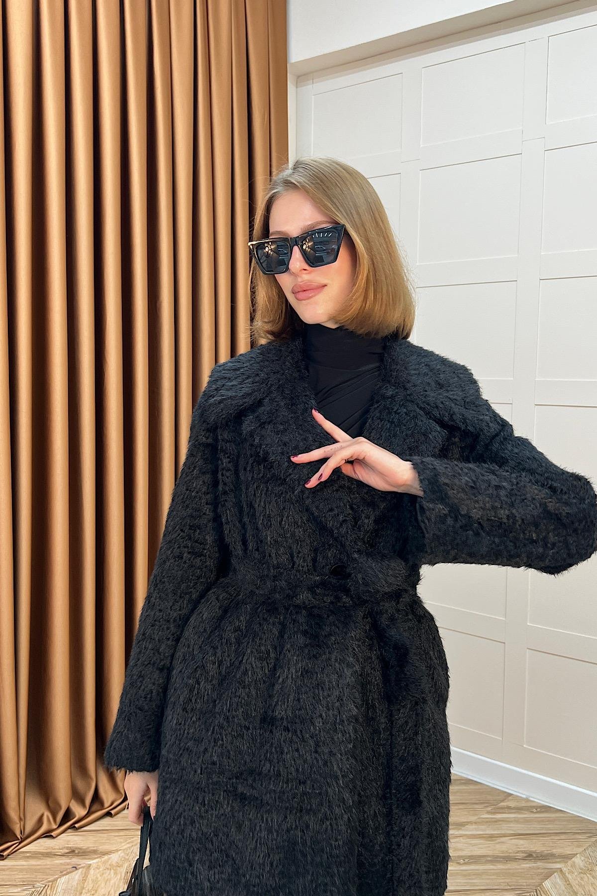 Grok Peluş Kaban Siyah