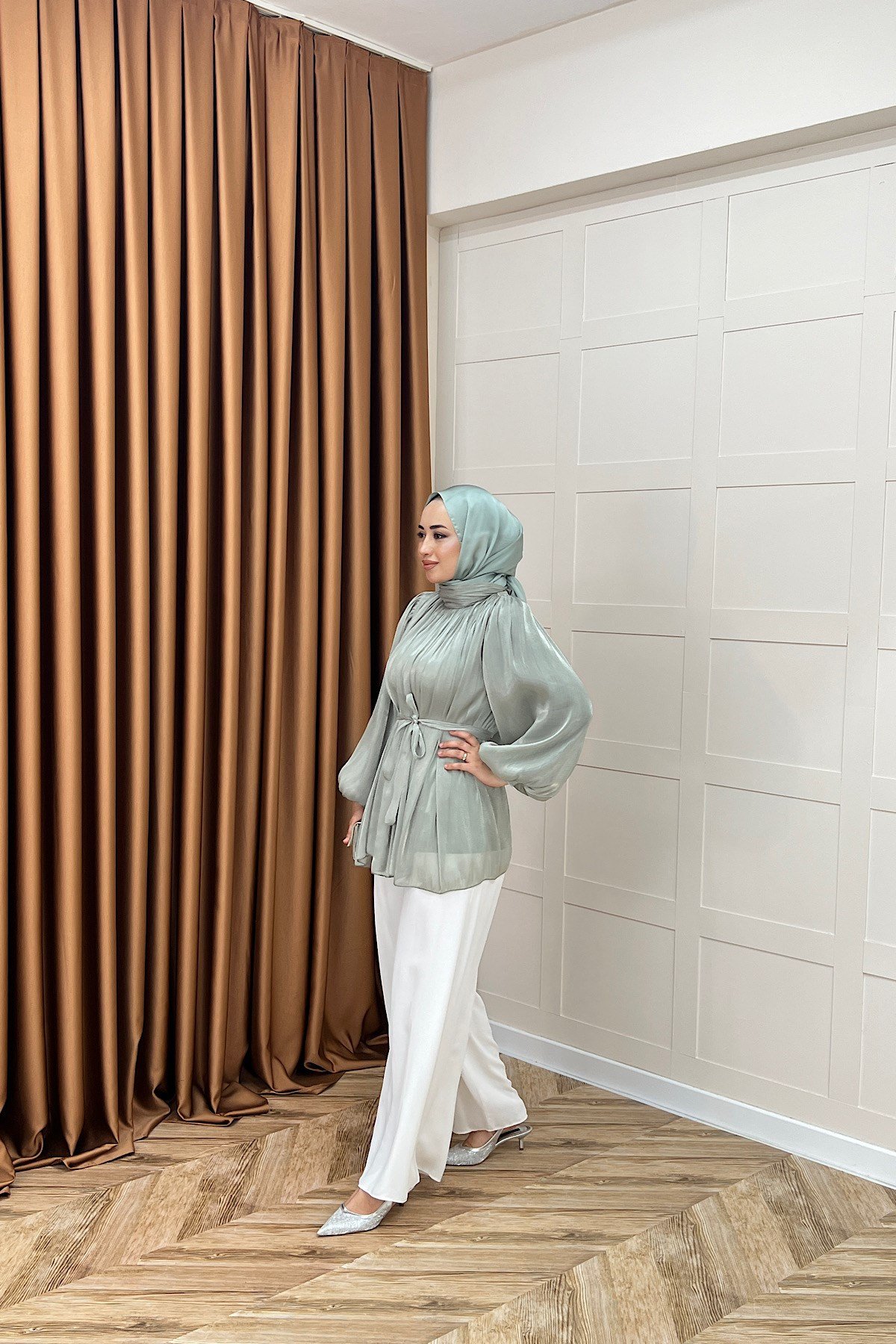 Hope Balon Kol Tunik Mint