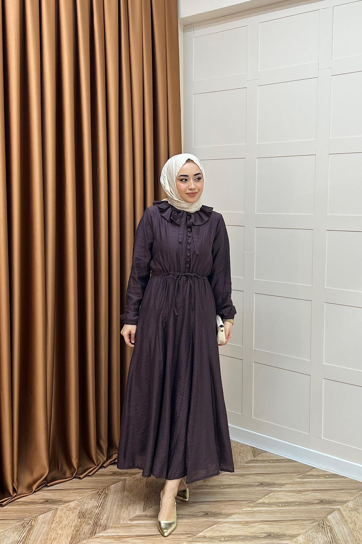 Lena Vual Elbise Mürdüm