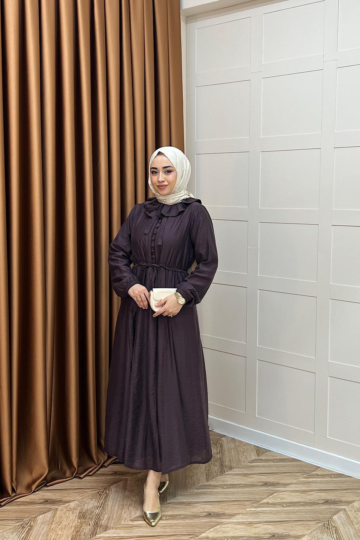 Lena Vual Elbise Mürdüm