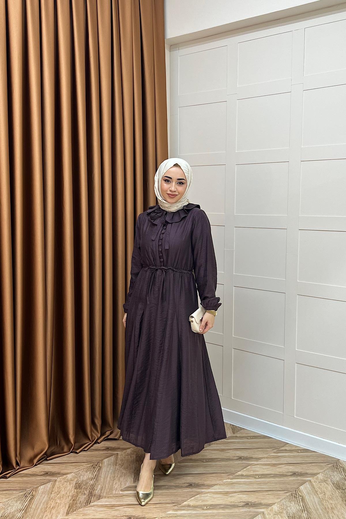 Lena Vual Elbise Mürdüm