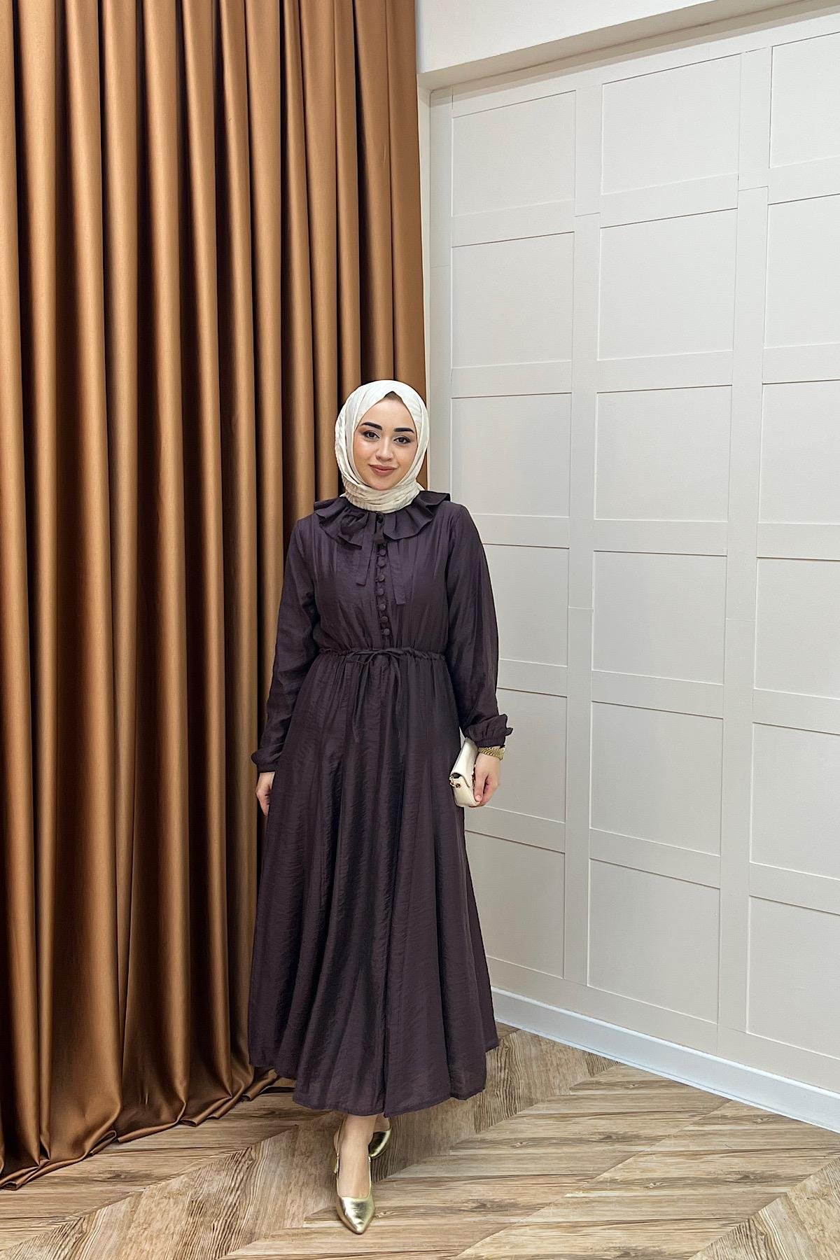 Lena Vual Elbise Mürdüm