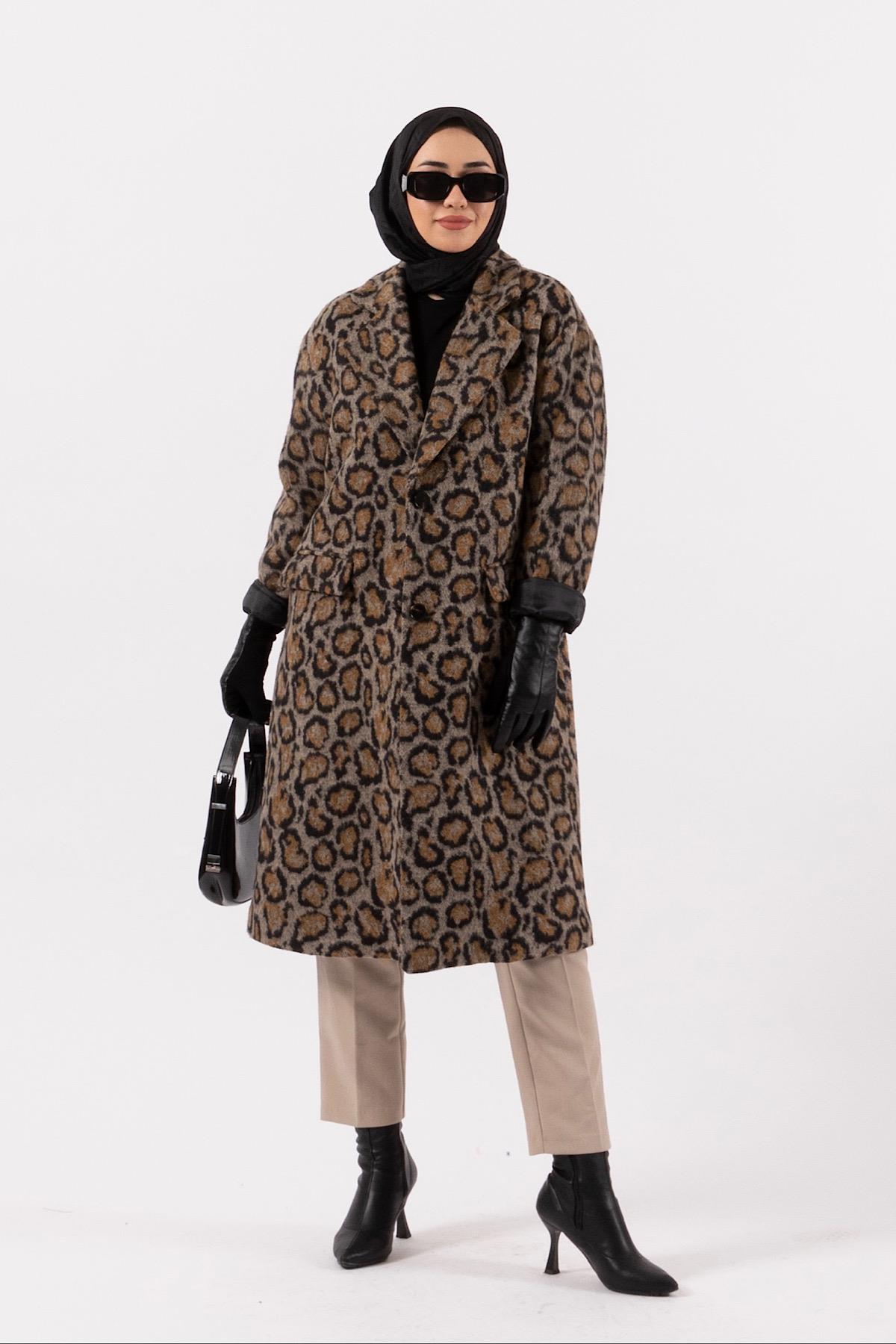 Leopar Desen Kaban