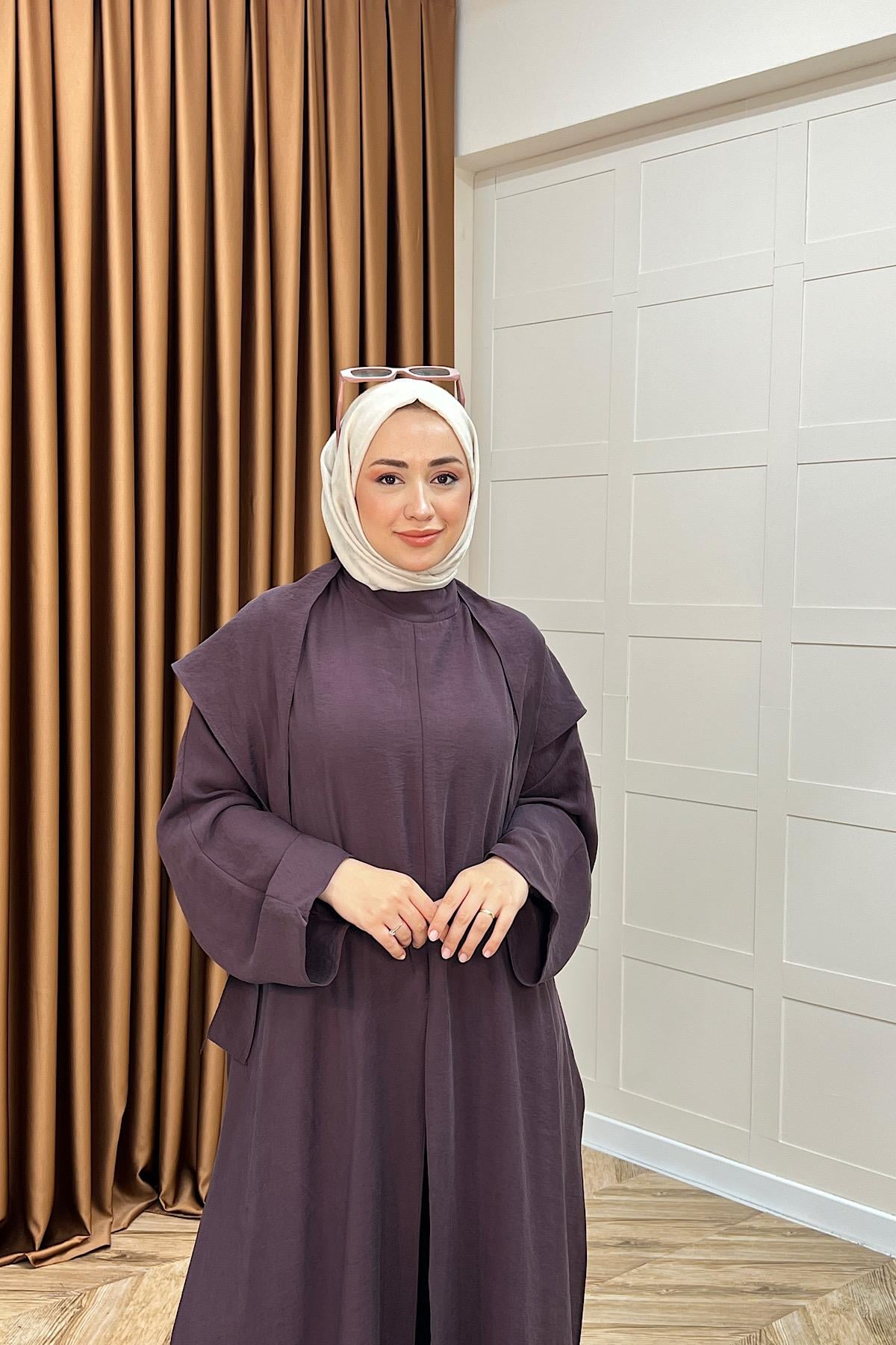 Mabella İkili Takım Mürdüm