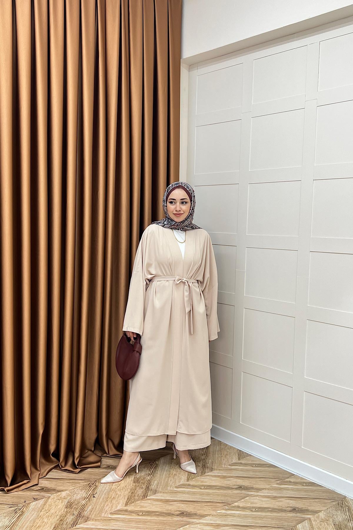 Mina İkili Kimono Takım Taş
