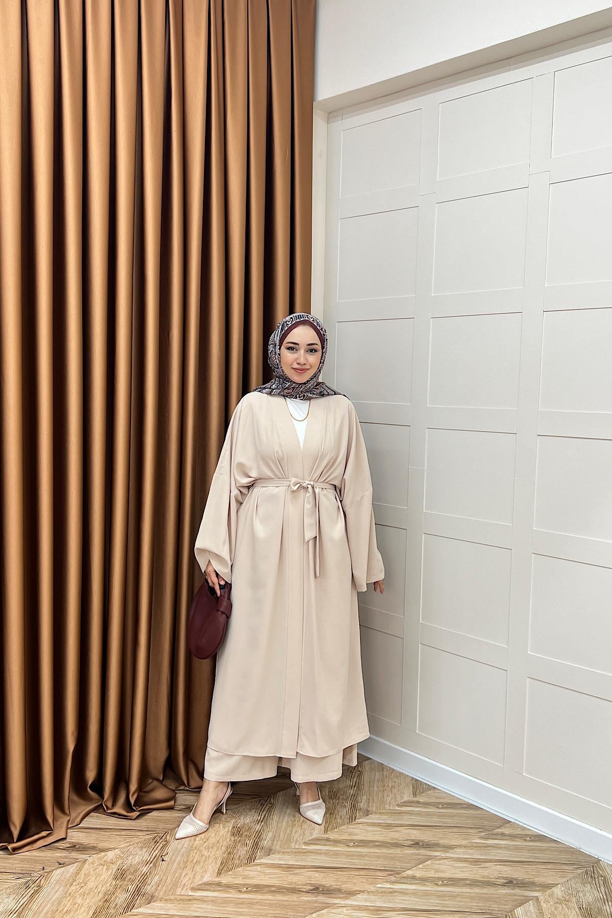 Mina İkili Kimono Takım Taş