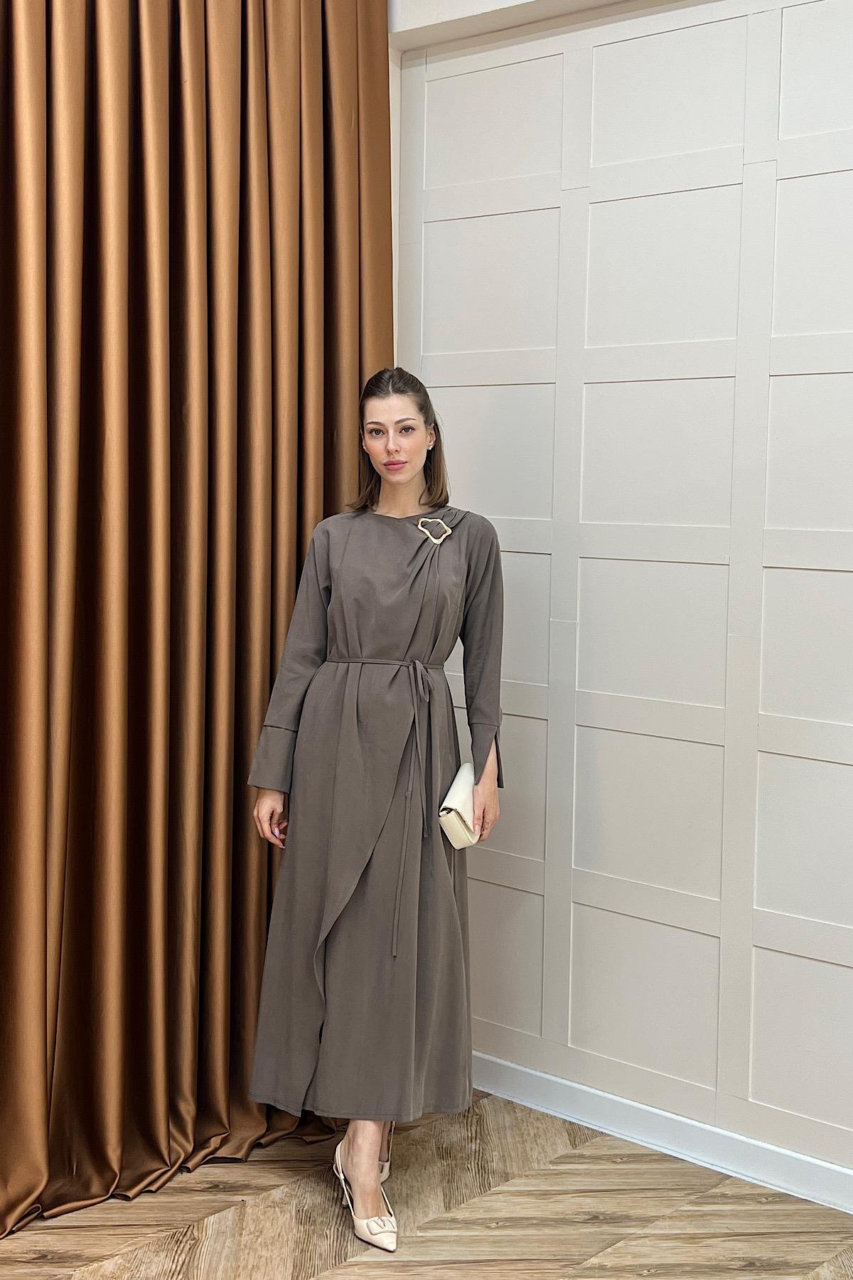 Paria Toka Detay Elbise Vizon