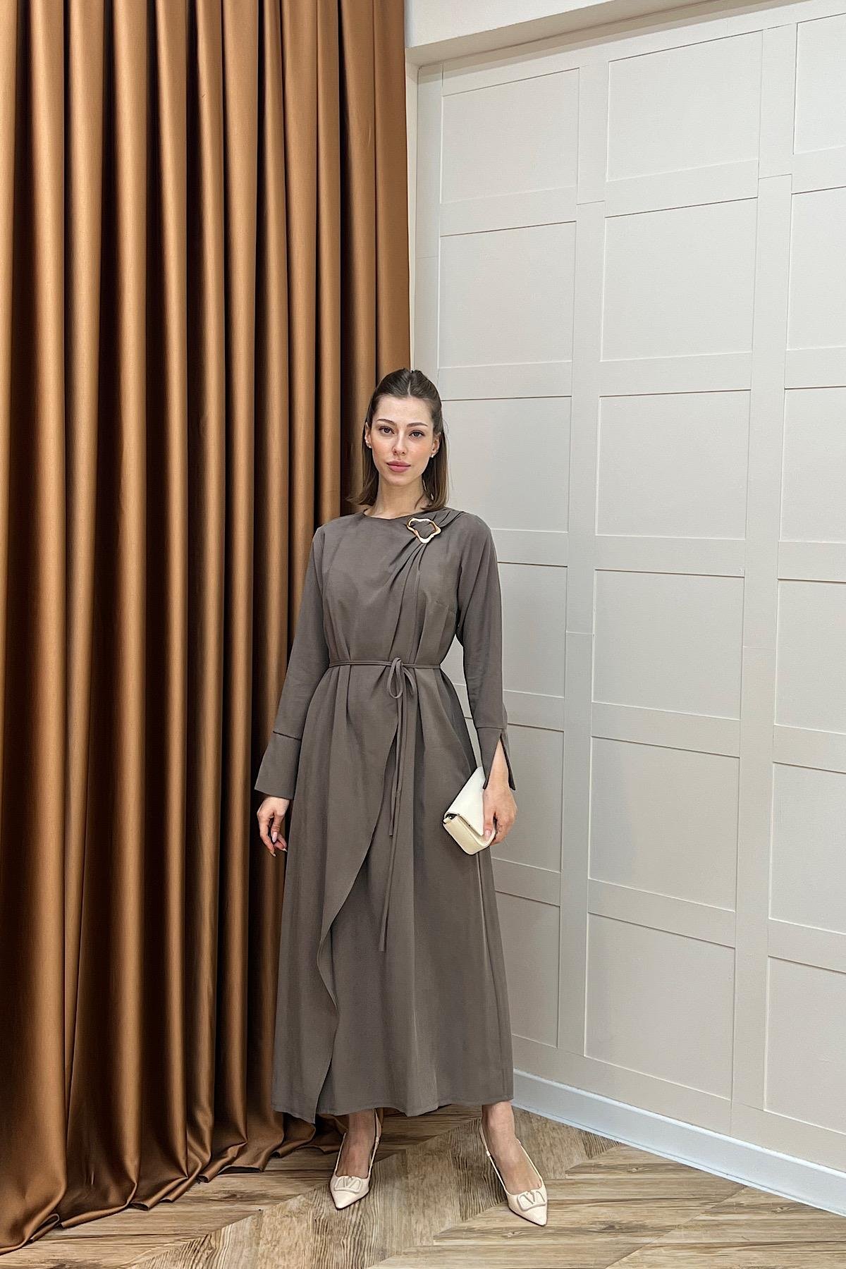 Paria Toka Detay Elbise Vizon