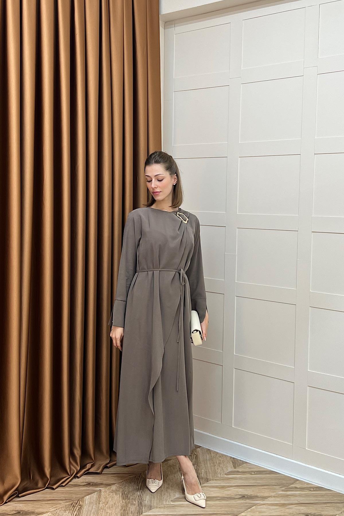 Paria Toka Detay Elbise Vizon