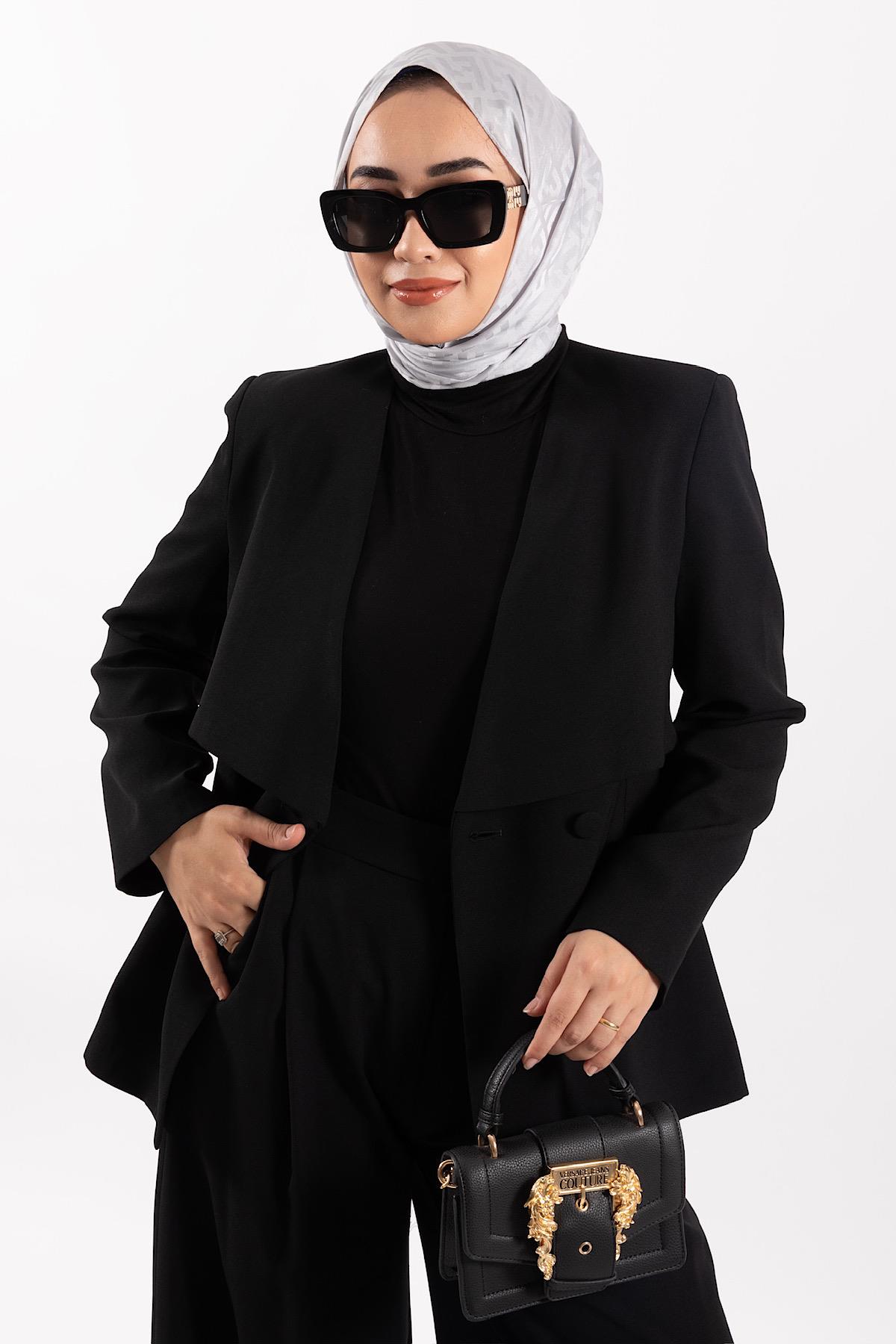 Sarini Ceketli Takım Siyah