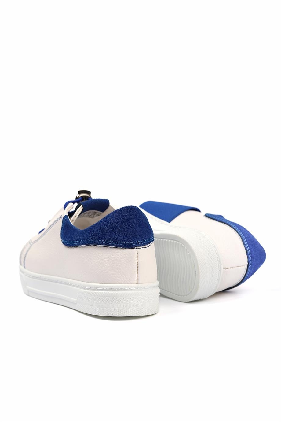002011080000002LaykiSneakerAlvaro Beyaz Mavi Renkli Sneaker	