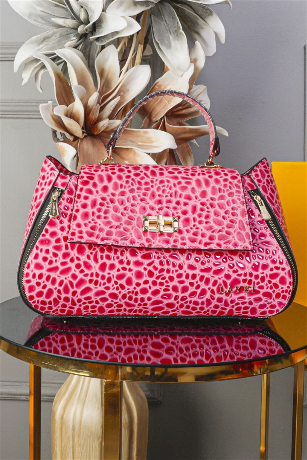 Olinda Fuşya Renkli Kadın Çanta