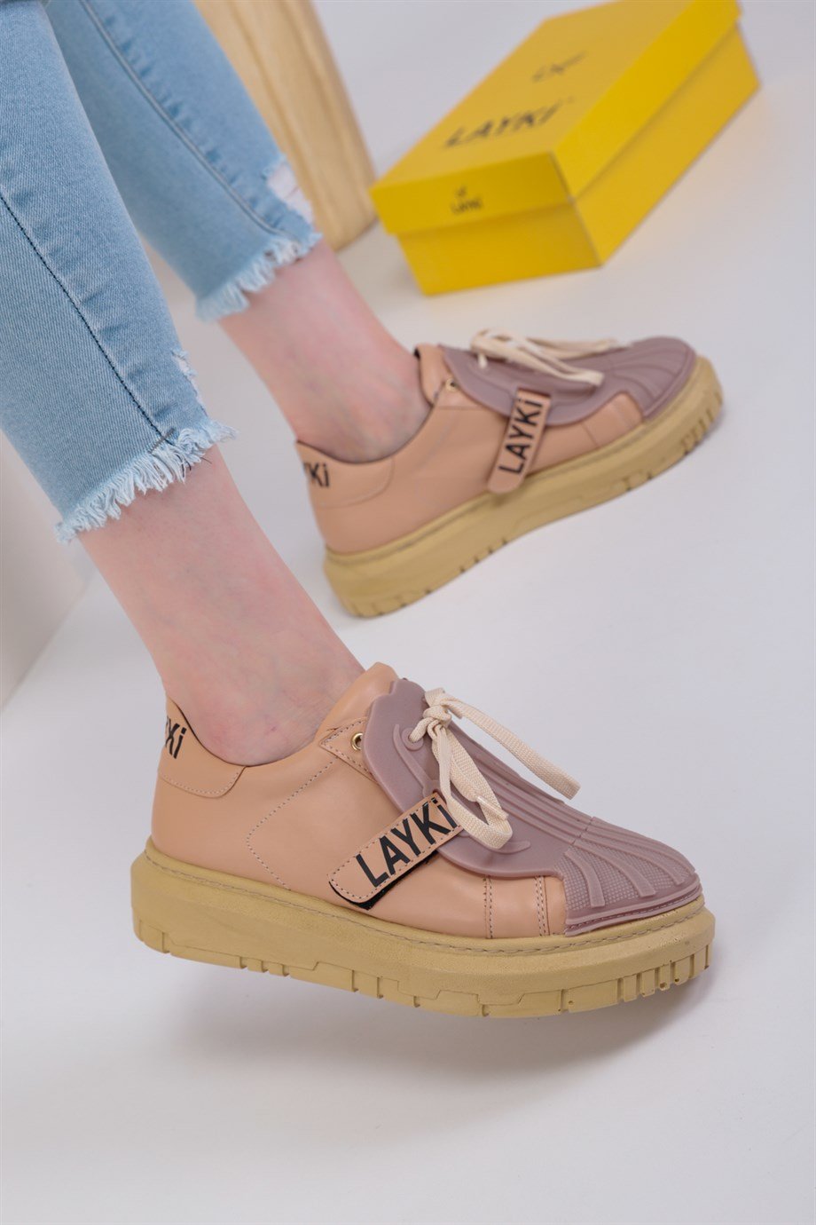 016010100000002laykiYürüyüş Ayakkabısılayki.com | Adrian Bej Renkli Kadın Sneaker Ayakkabı Adrian Bej Renkli Kadın Sneaker Ayakkabı