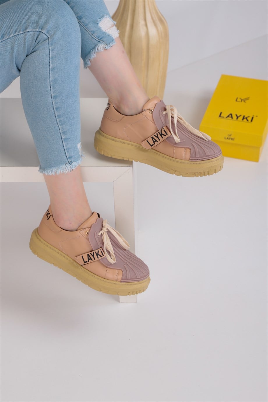 016010100000002laykiYürüyüş Ayakkabısılayki.com | Adrian Bej Renkli Kadın Sneaker Ayakkabı Adrian Bej Renkli Kadın Sneaker Ayakkabı