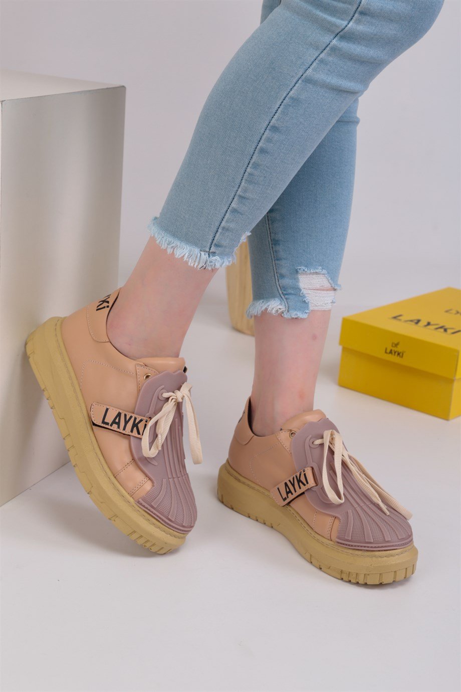 016010100000002laykiYürüyüş Ayakkabısılayki.com | Adrian Bej Renkli Kadın Sneaker Ayakkabı Adrian Bej Renkli Kadın Sneaker Ayakkabı