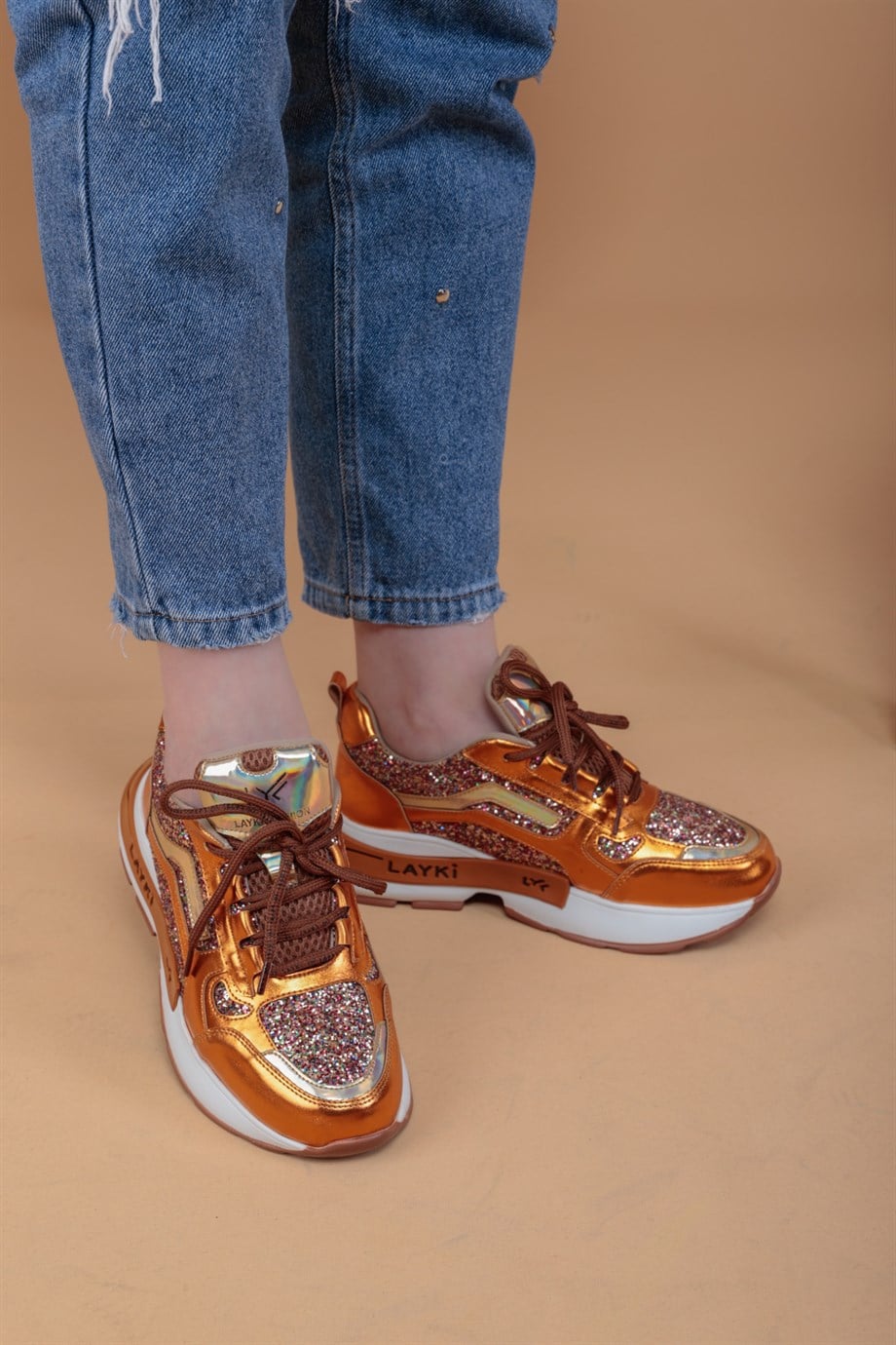 103010310000001laykiSneakerlayki.com | Shawn Gold Renkli Kadın Sneaker Shawn Gold Renkli Kadın Sneaker