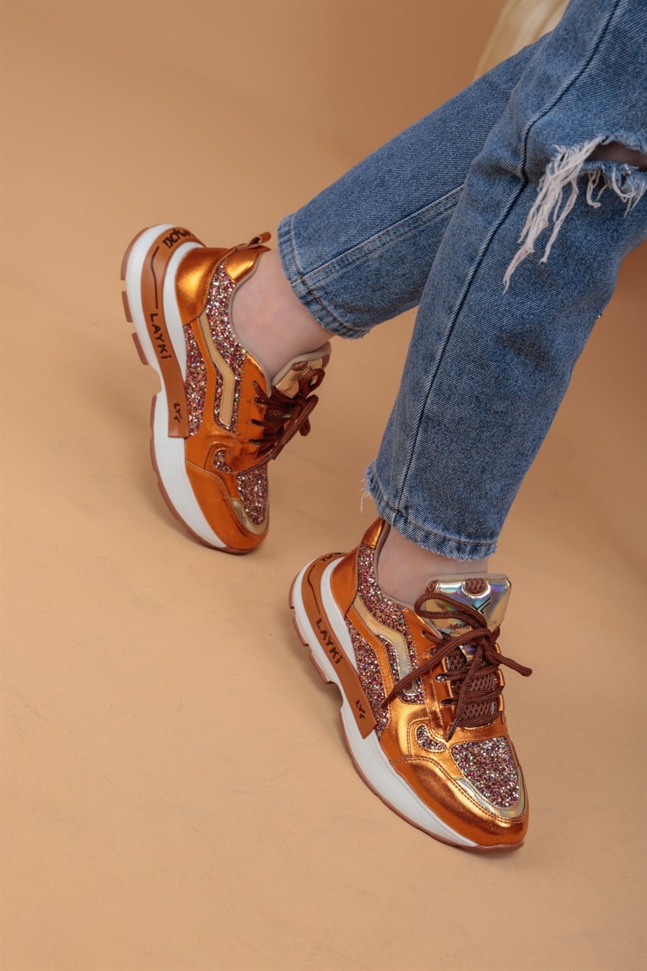 103010310000001laykiSneakerlayki.com | Shawn Gold Renkli Kadın Sneaker Shawn Gold Renkli Kadın Sneaker