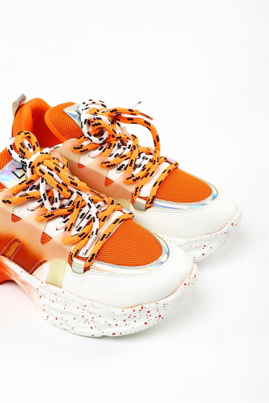 103010210000001LaykiSneakerlayki.com | Tartaros Turuncu Renkli Kadın Sneaker  Tartaros Turuncu Renkli Kadın Sneaker 