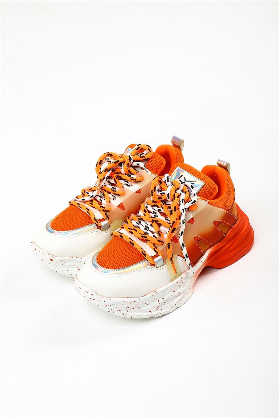 103010210000001LaykiSneakerlayki.com | Tartaros Turuncu Renkli Kadın Sneaker  Tartaros Turuncu Renkli Kadın Sneaker 