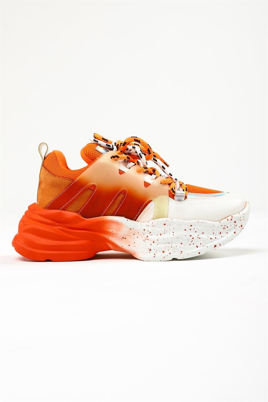 103010210000001LaykiSneakerlayki.com | Tartaros Turuncu Renkli Kadın Sneaker  Tartaros Turuncu Renkli Kadın Sneaker 