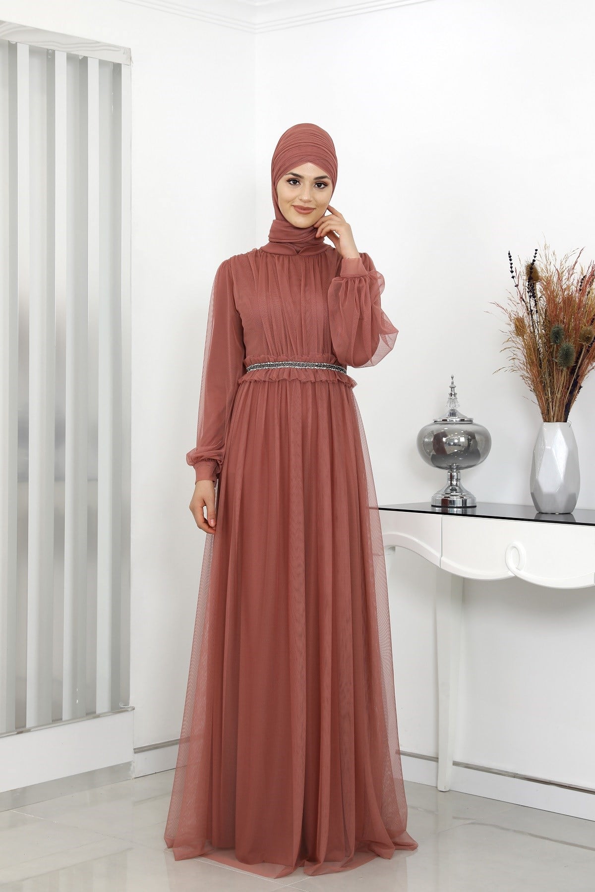 sachin and babi light blue dress Best Collection of Islamic & Muslim Wedding Dresses & Outfits main image 1