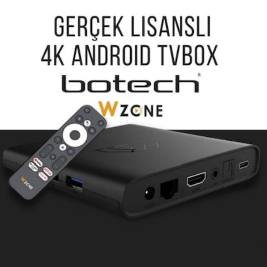 Botech Wzone Android TV Box (Google TV)