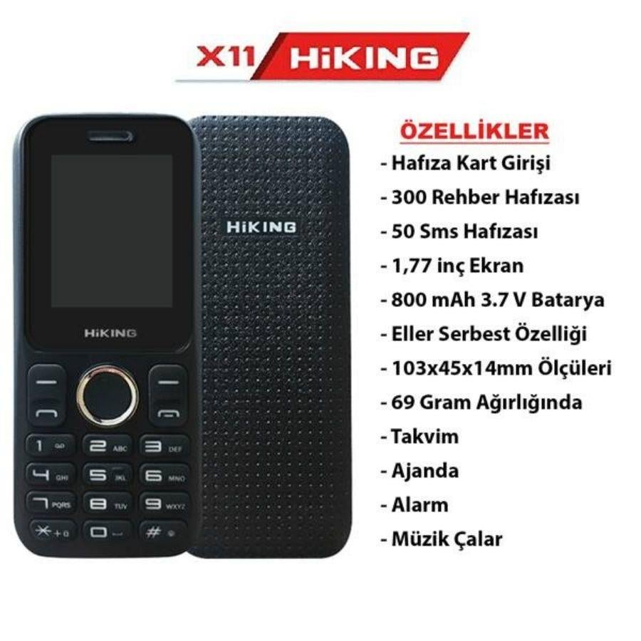 Hiking X11 Tuşlu Cep Telefonu