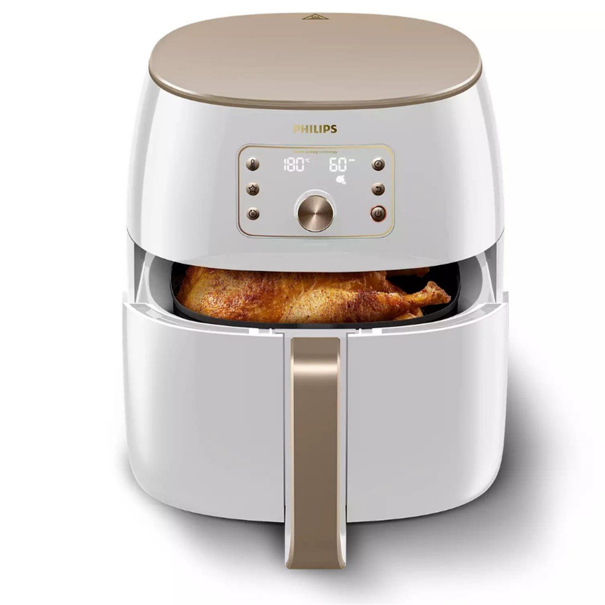 Philips HD9870/20 Airfryer Premium XXL Yağsız Fritöz Şampanya Beyazı