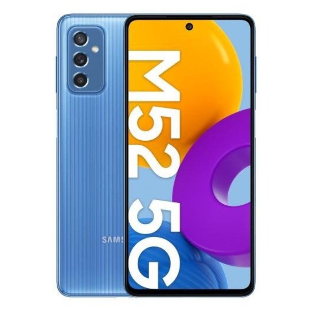 Samsung Galaxy M52 128 GB 8 GB 5G Akıllı Cep Telefonu Mavi - Light Blue
