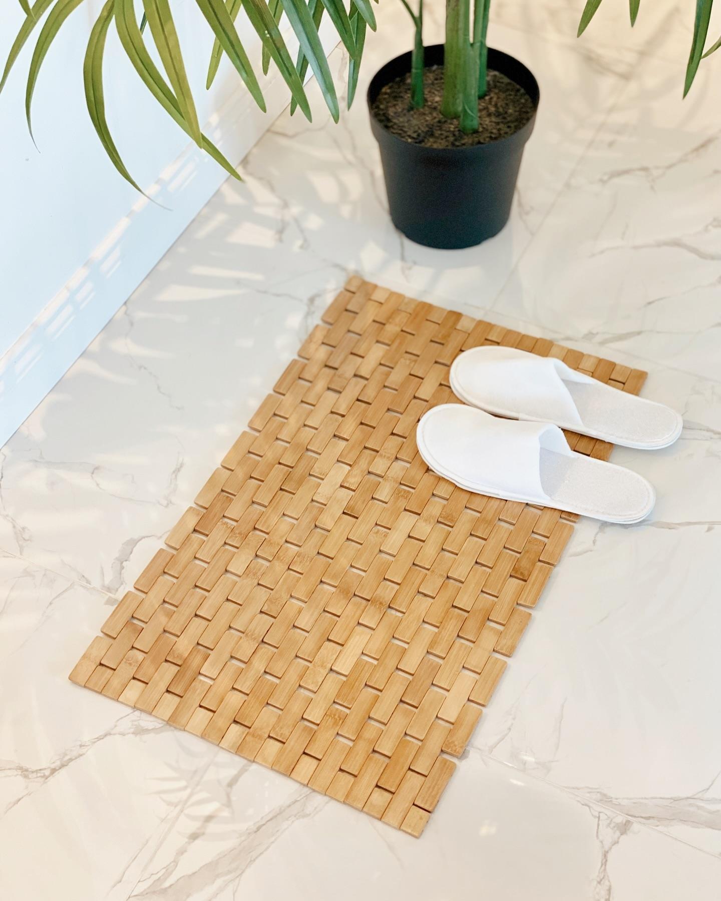 Bambu Banyo Paspası
