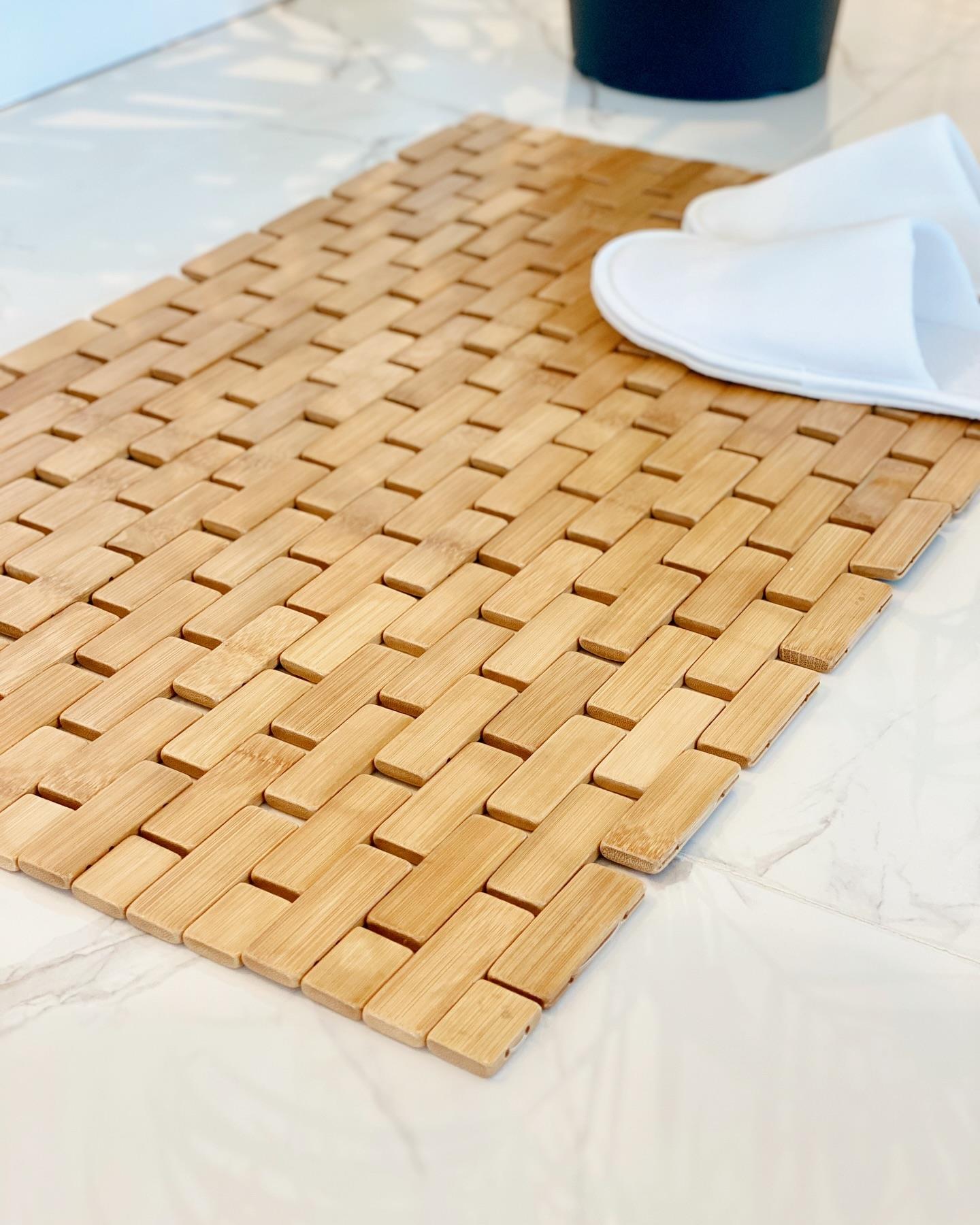 Bambu Banyo Paspası