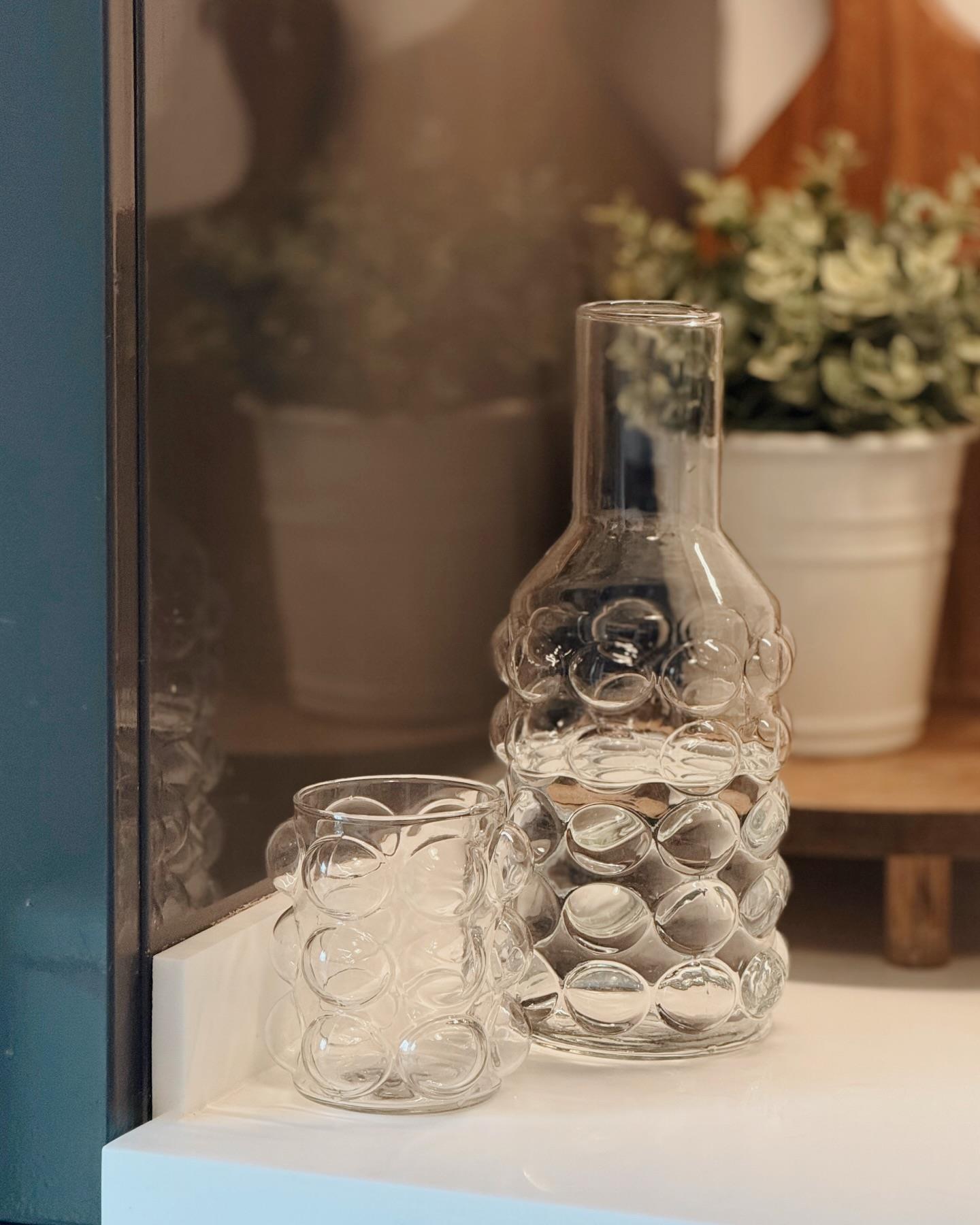 Bubble Cam Bardaklı Sürahi