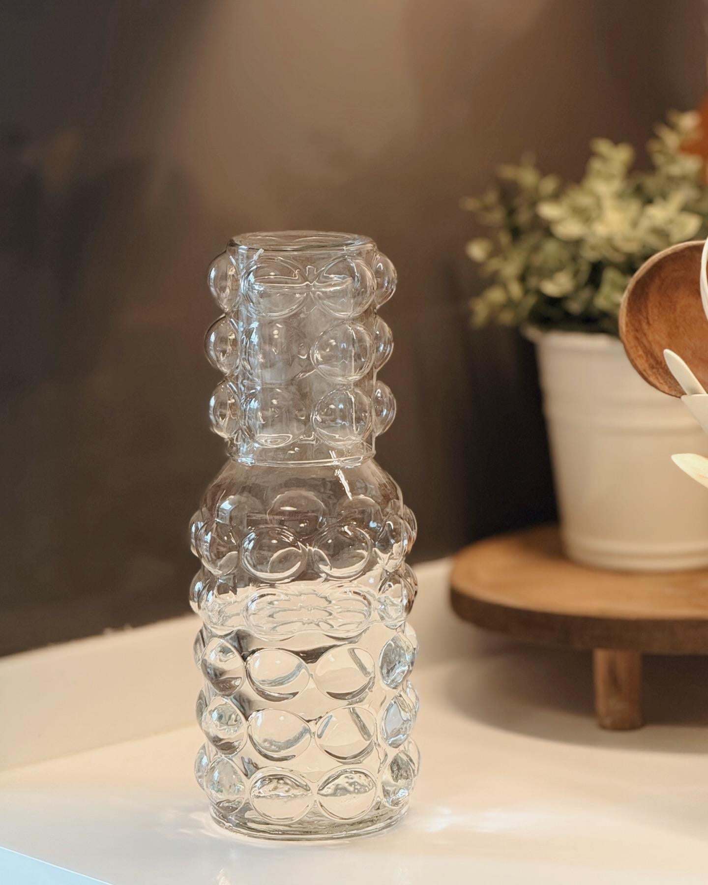 Bubble Cam Bardaklı Sürahi