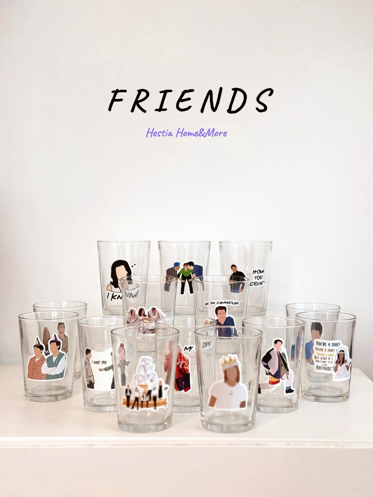 Friends 15'li Bardak Seti