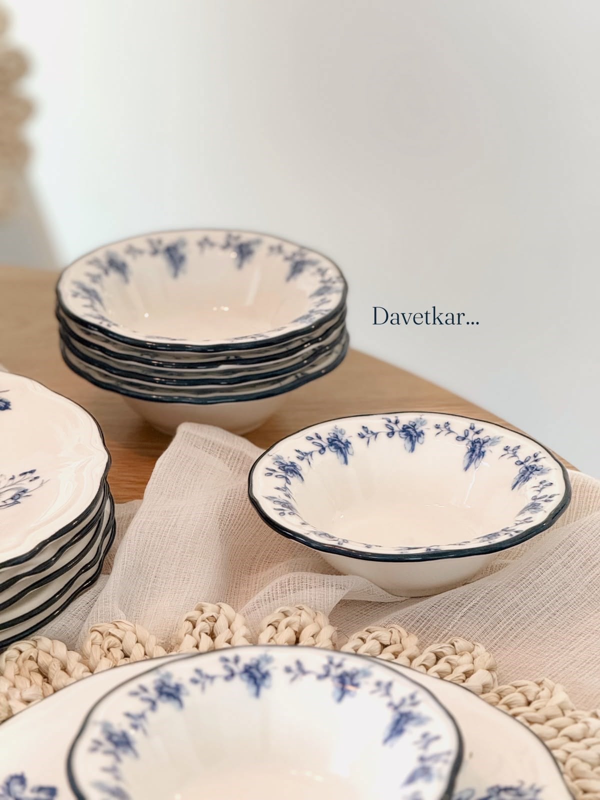 Porselen Kase Takımı 16 cm