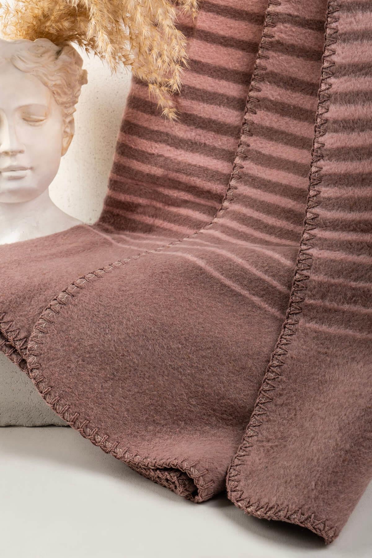 Wonna Pamuklu Tek Kişilik Battaniye V3 - Lila