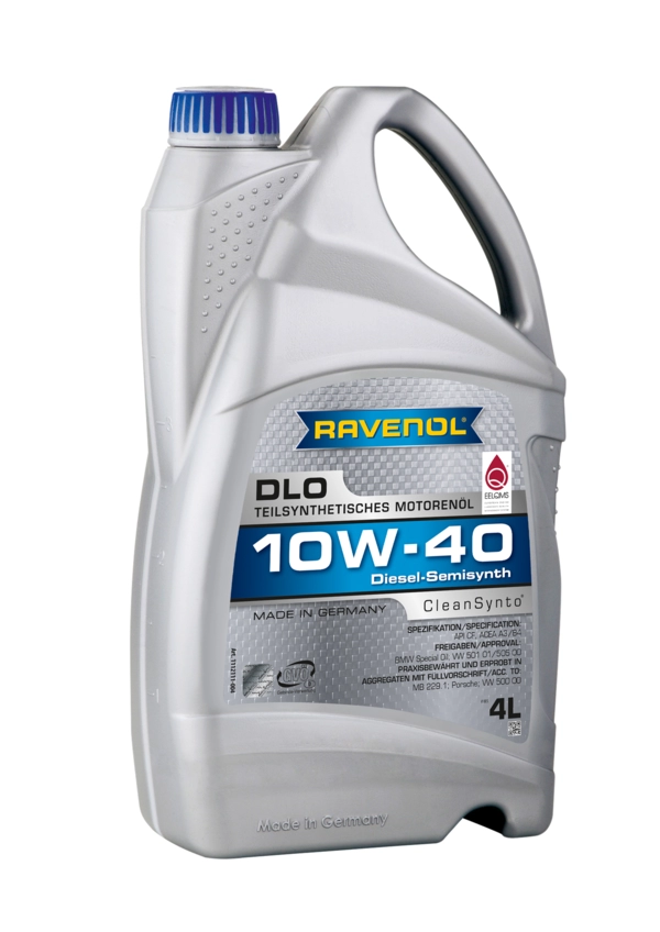 RAVENOL DLO SAE 10W-40 (Yarı Sentetik Motor Yağı) 4 Litre