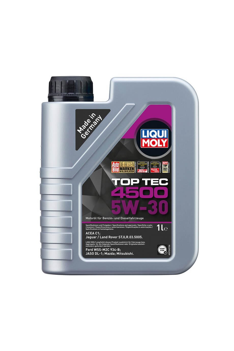 LIQUI MOLY 5W30 Motor Yağı Tam Sentetik TOP TEC 4500  1 Litre (2317)