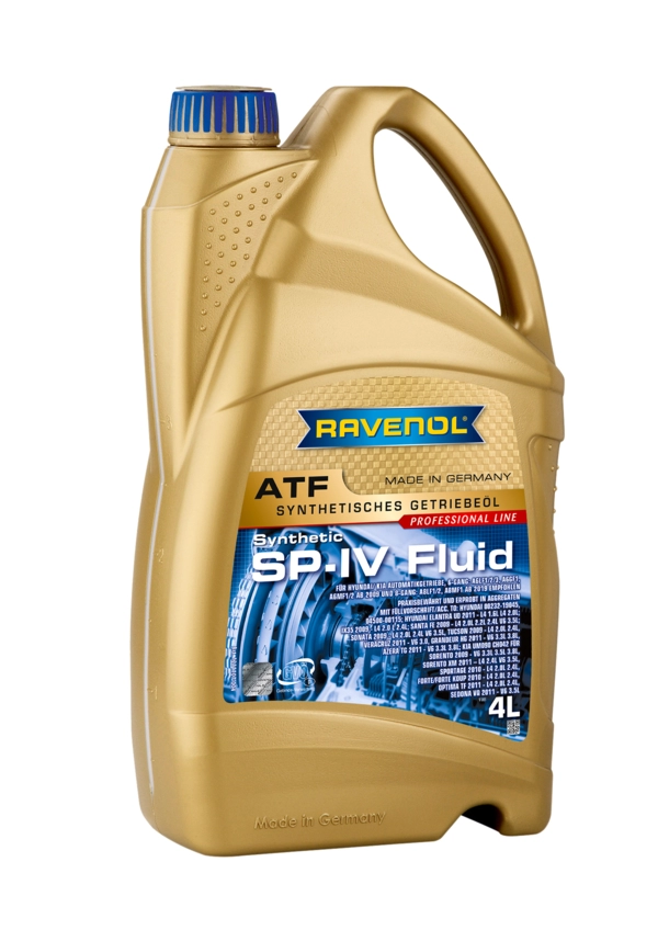 RAVENOL ATF SP-IV Fluid (Sentetik Otomatik Şanzıman Yağı) 4 Litre