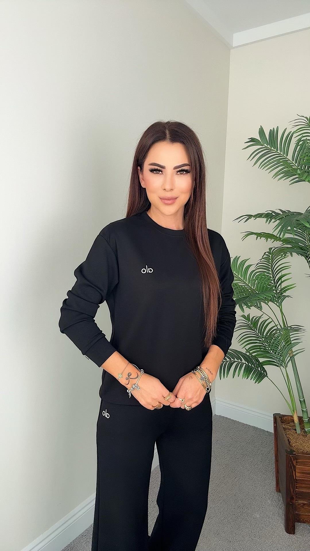 Norea Kadın Basic Siyah İkili Takım