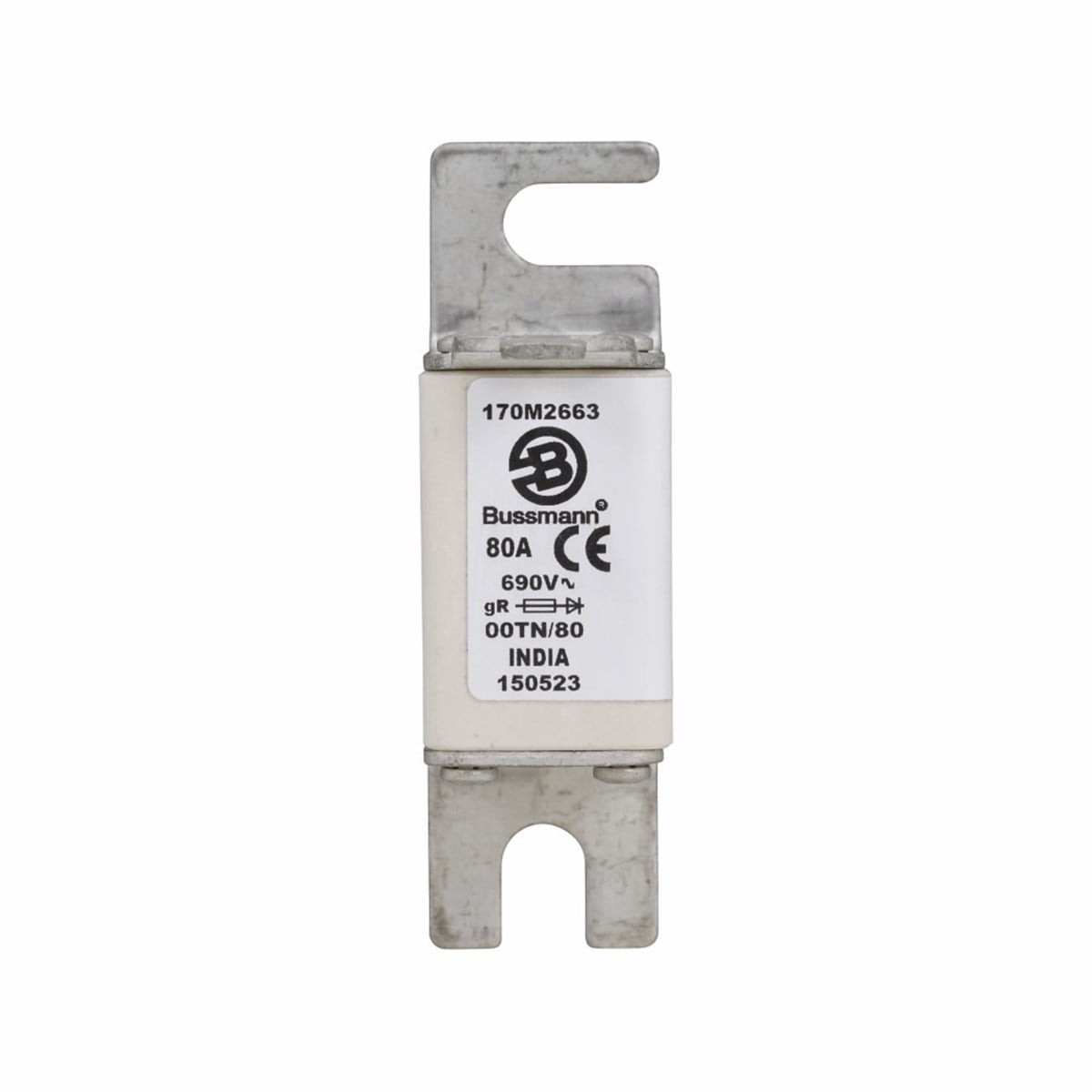 Bussmann 170M2663 80A Tabana Montaj NH00 Sigorta