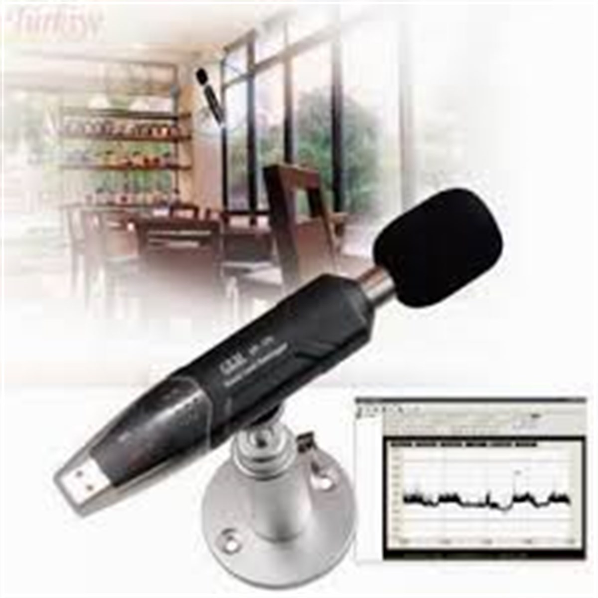 CEM DT173 Gürültü Ölçüm-Kayıt Cihazı