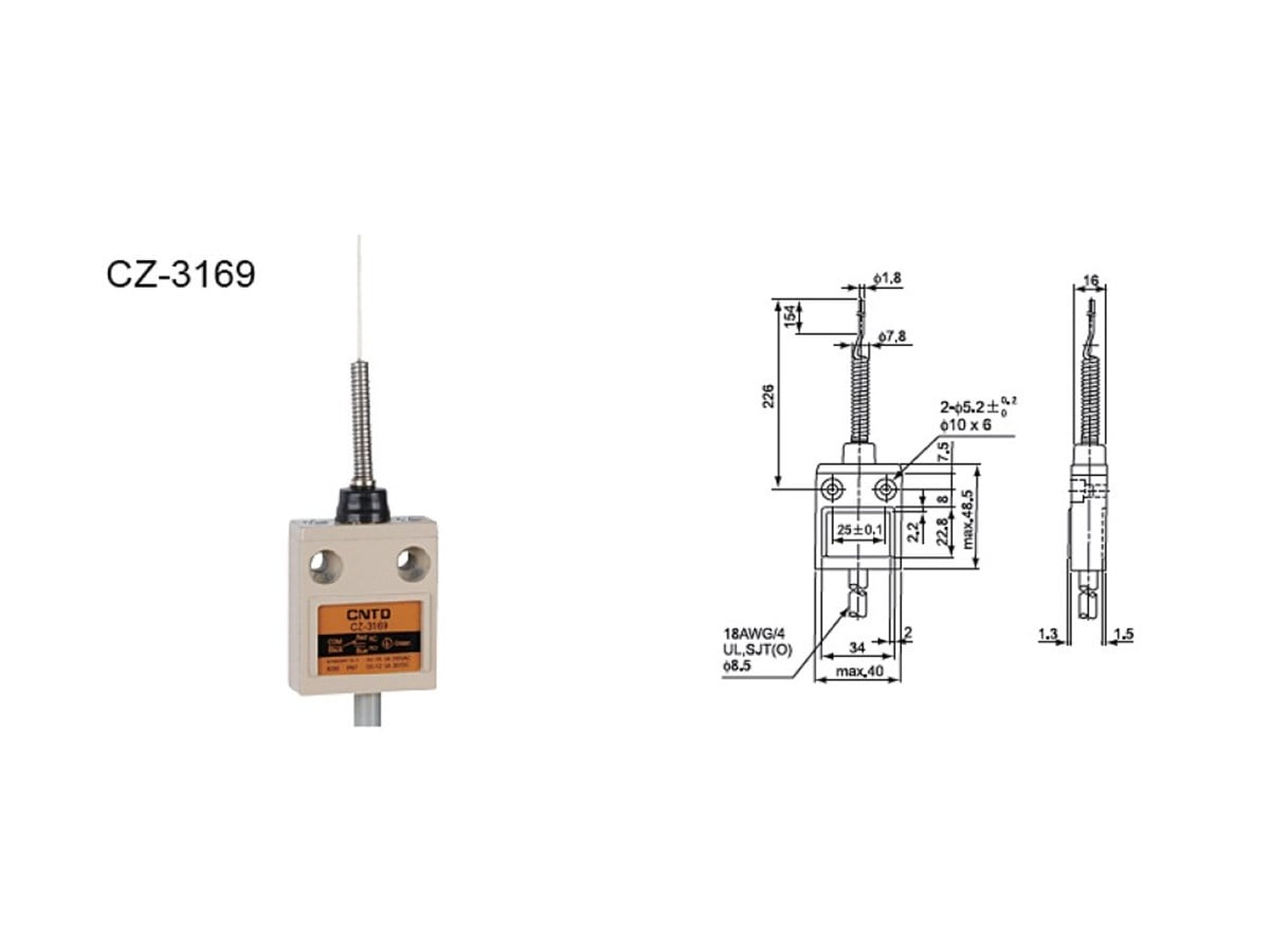CNTD CZ-3169 Telli Limit Switch